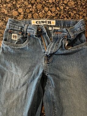 Cinch Boys Medium Blue Denim Jeans